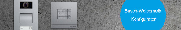 Busch-Welcome® Konfiguration Busch-Welcome® Konfiguration